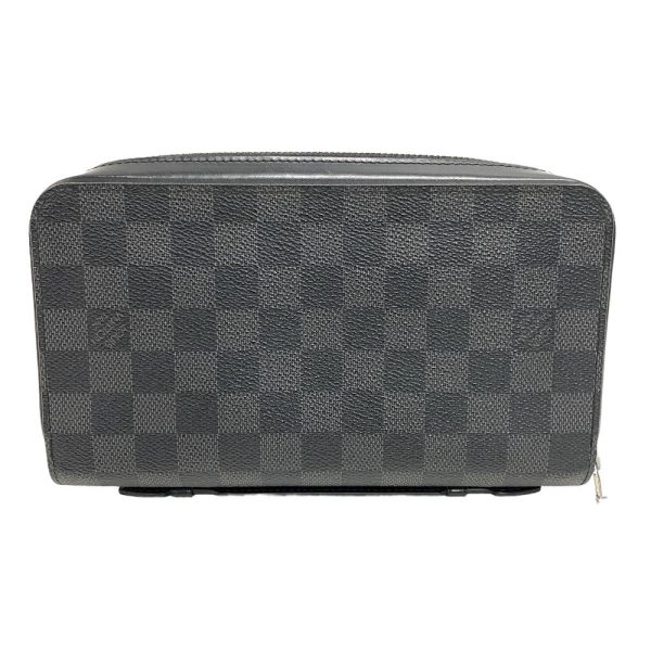 z0006437 1 LOUIS VUITTON N41503 Vertical Zippy XL Graphite Case Black