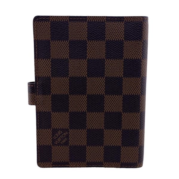 z0006456 2 LOUIS VUITTON R20700 Agenda PM Damier Notebook Cover Brown