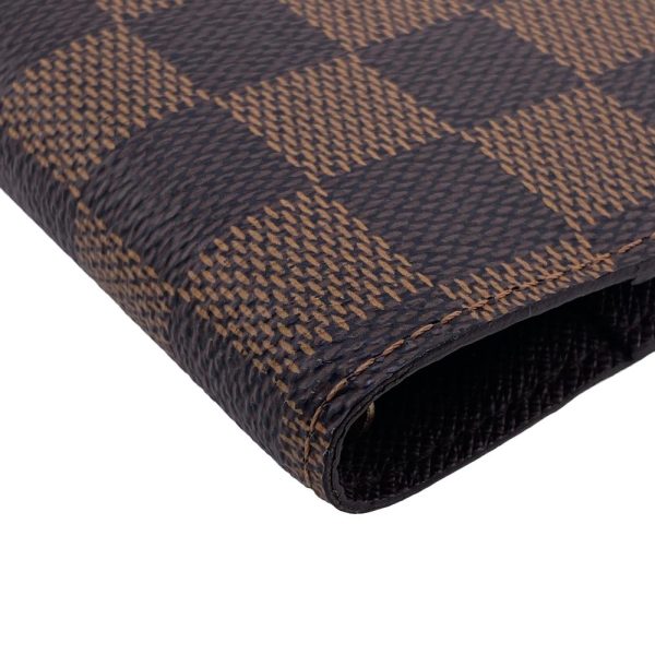 z0006456 3 LOUIS VUITTON R20700 Agenda PM Damier Notebook Cover Brown