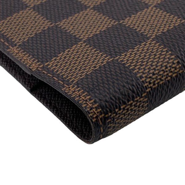 z0006456 4 LOUIS VUITTON R20700 Agenda PM Damier Notebook Cover Brown