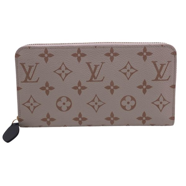 z0006497 1 LOUIS VUITTON Zippy Wallet Round Zipper Dune Long Wallet Brown