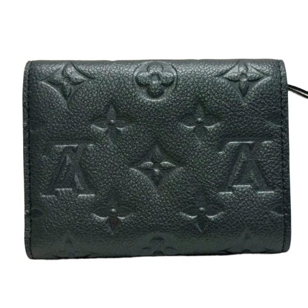 z0006515 2 LOUIS VUITTON Portefeuille Victorine Empreinte Wallet Navy Blue