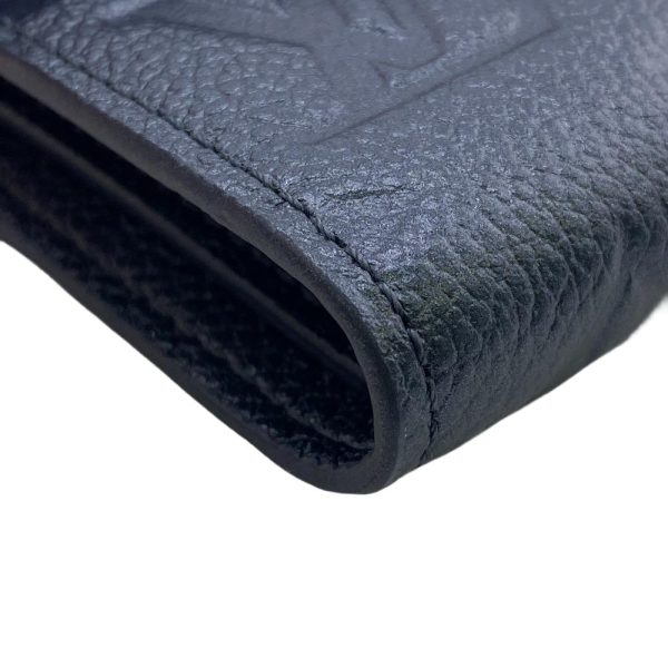 z0006515 3 LOUIS VUITTON Portefeuille Victorine Empreinte Wallet Navy Blue