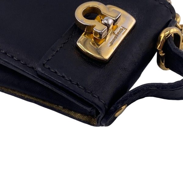 z0006529 5 FENDI Gancini Charm Black