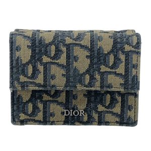 z0006561 1 Christian Dior Ever DIOREVER Shoulder Bag Leather Blue