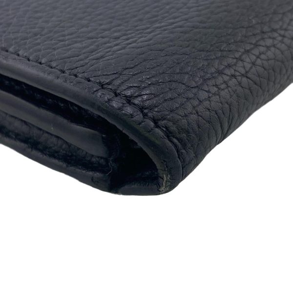 z0006576 5 BALENCIAGA 594289 Logo Long Wallet Black