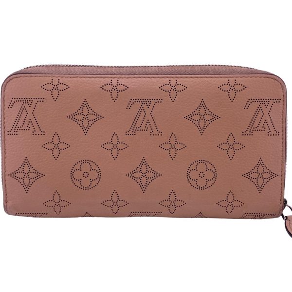 z0006598 2 LOUIS VUITTON M61868 Wallet Mahina Long Wallet Magnolia Pink