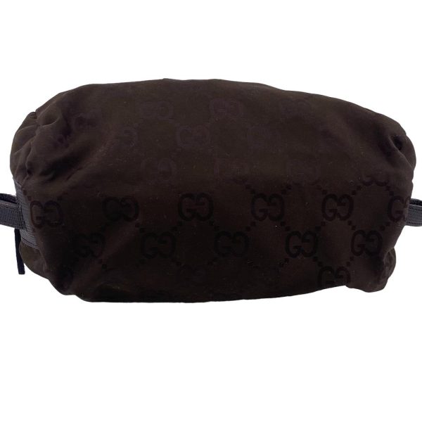 z0006649 9 GUCCI Cosmetic Pouch GG Pouch Brown