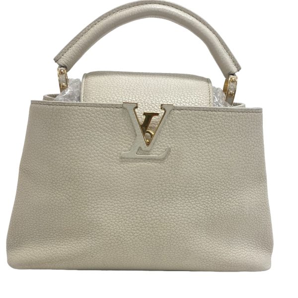 z0006711 1 LOUIS VUITTON Capucines BB Handbag White