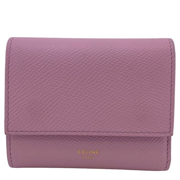 z0006778 1 CELINE Small Trifold Trifold Wallet Pink