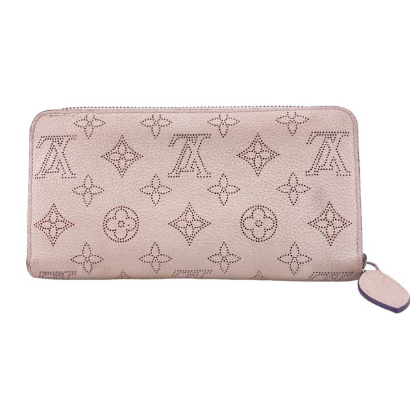 z0006848 2 LOUIS VUITTON Zippy Wallet Mahina Long Wallet White