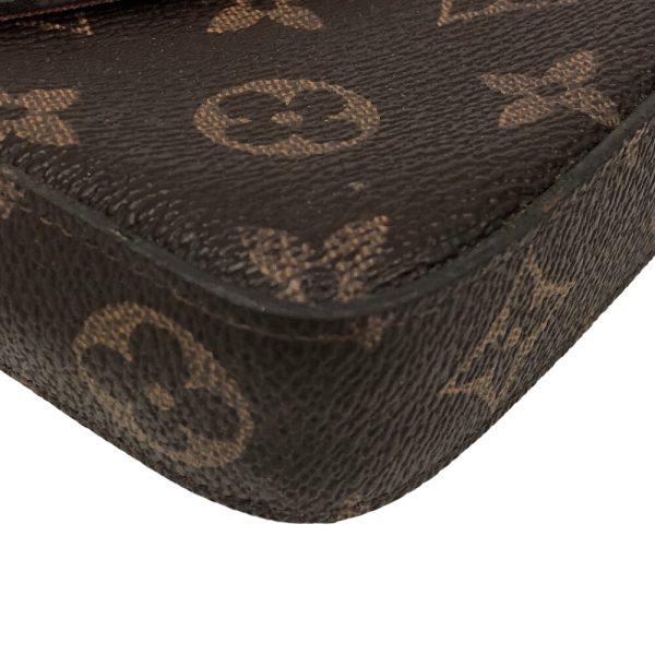 z0006877 4 LOUIS VUITTON M81896 Monogram Pochette Brown