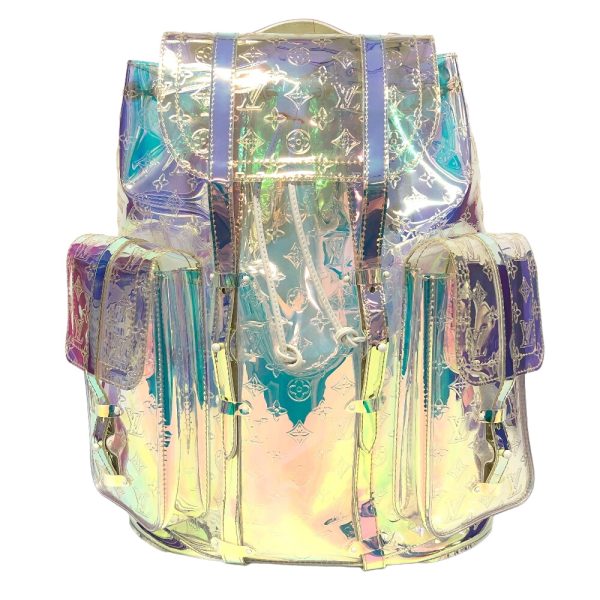 z0006884 1 LOUIS VUITTON Christopher GM Prism Backpack Multicolor