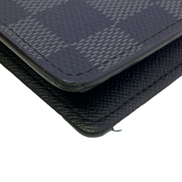 z0006892 3 LOUIS VUITTON N62227 Portefeuilon Damier Graphite Long Wallet Black