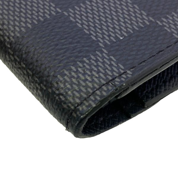 z0006892 4 LOUIS VUITTON N62227 Portefeuilon Damier Graphite Long Wallet Black