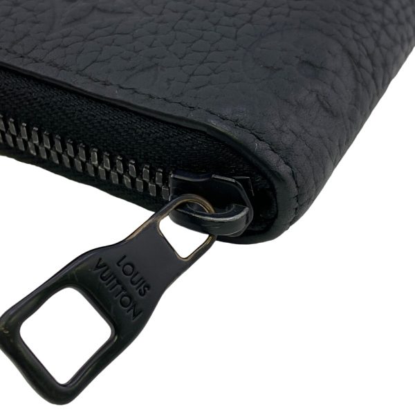 z0006895 3 LOUIS VUITTON M69047 Zippy Wallet Vertical Round Zipper Monogram Empreinte Long Wallet Black