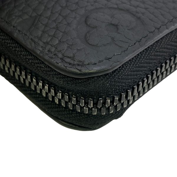 z0006895 5 LOUIS VUITTON M69047 Zippy Wallet Vertical Round Zipper Monogram Empreinte Long Wallet Black