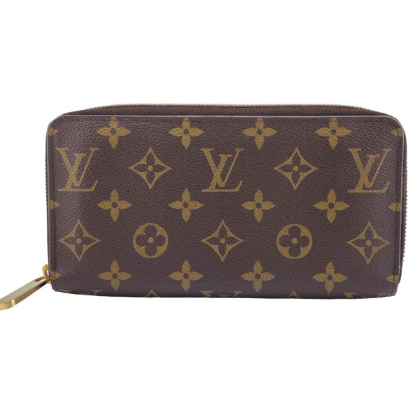 z0006905 1 LOUIS VUITTON M41895 Zippy Long Wallet Brown