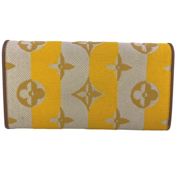 z0006916 2 LOUIS VUITTON M80416 Portefeuille Capucines Monogram Long Wallet Yellow