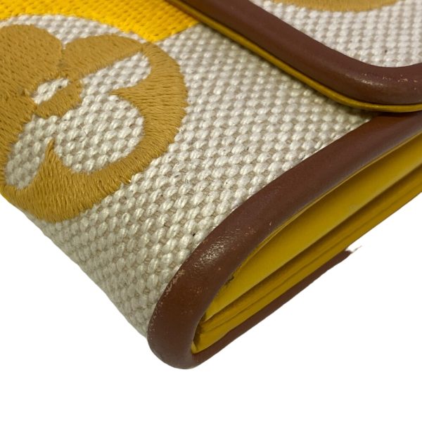 z0006916 5 LOUIS VUITTON M80416 Portefeuille Capucines Monogram Long Wallet Yellow