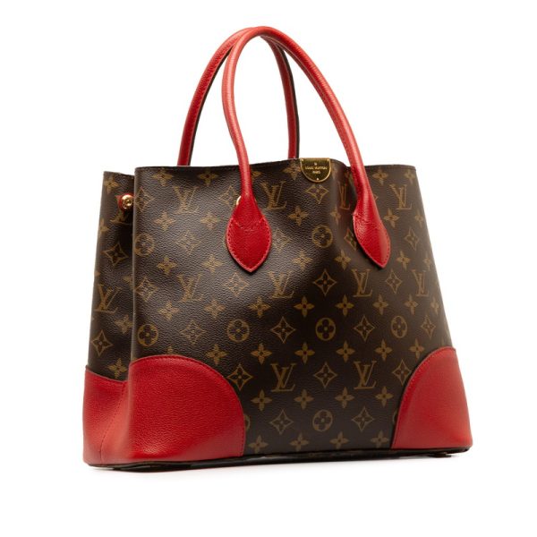 zolb66phpbxhh6k1 2 Louis Vuitton Monogram Flandrine Handbag Tote Bag Brown