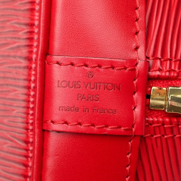 zrai30xf12r23qpb 6 Louis Vuitton Epi Alma shoulder bag M52147 Castilian red