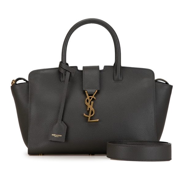 zulbz3tvyzw4sgja 10 Saint Laurent Downtown Baby Handbag Shoulder Bag 2WAY 635346 Gray Calf Leather