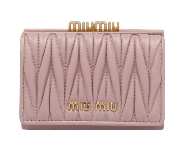 0051 10 Miu Miu MATELASSE Wallet