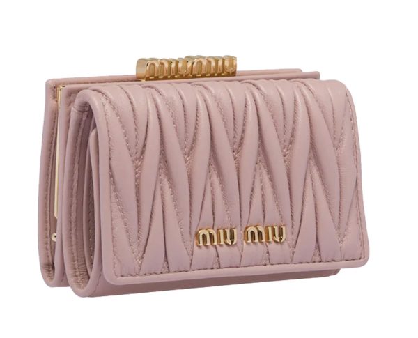 0051 4 Miu Miu MATELASSE Wallet