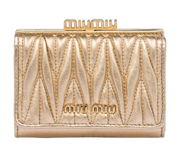 0051 8 Miu Miu MATELASSE Wallet