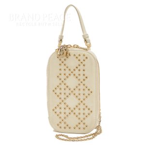 005247554 1w Givenchy Leather Mini Shopping Handbag Beige