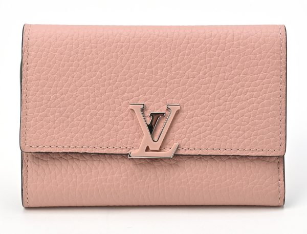 01 r149989 7 Louis Vuitton Portefeuille Capucines Wallet Magnolia