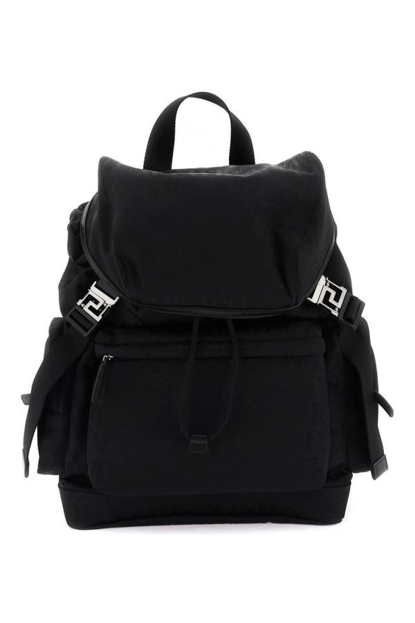 0b05e0f9a7fdd49 ba 1 Versace Backpack Black