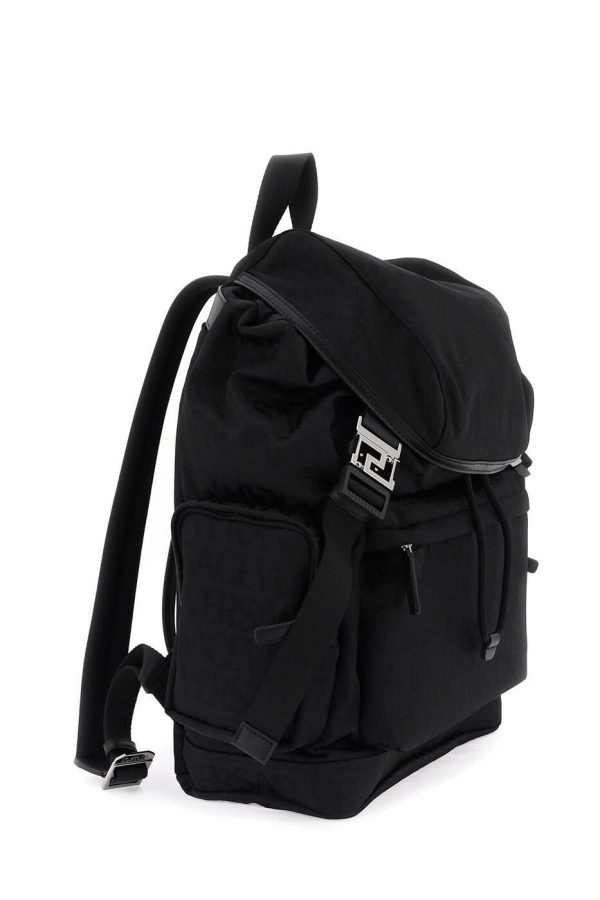 0b05e0f9a7fdd49 ba 3 Versace Backpack Black