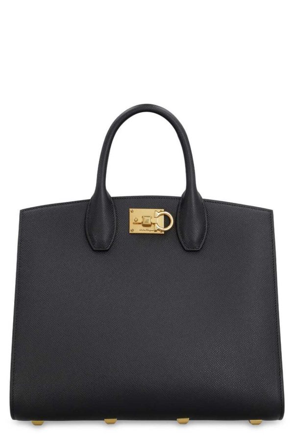 0e19203b469b981 ia 1 Ferragamo Black Spring Summer Tote Black