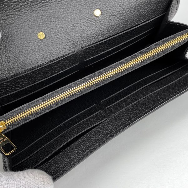 1000051006821 15 Louis Vuitton Metis long wallet Empreinte Noir Black M62458