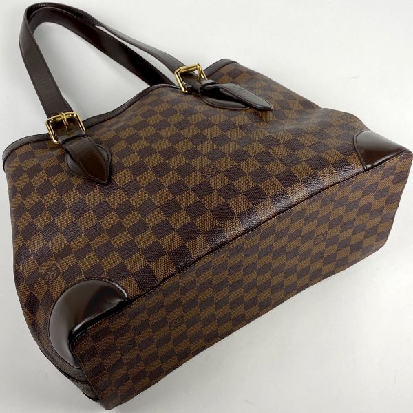 1000053604681 12 Louis Vuitton Hampstead MM Shoulder Bag Tote Damier Brown