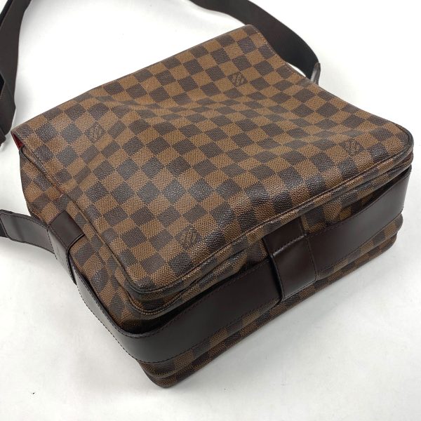 1000057665671 12 Louis Vuitton Naviglio Shoulder Bag Damier Brown N45255