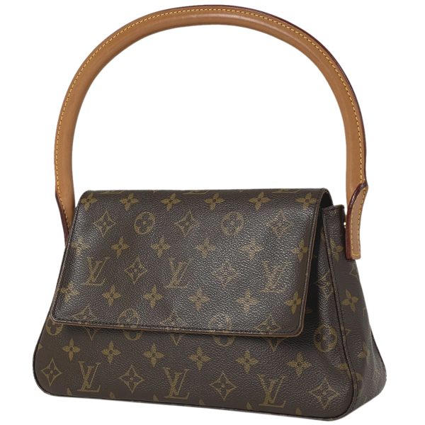 1000059303656 11 Louis Vuitton Mini Looping Shoulder Bag Monogram Brown