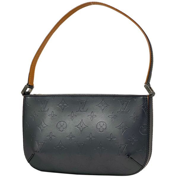 1000060393509 11 Louis Vuitton Fowler Handbag Shoulder Bag Monogram Matte Blue M55145