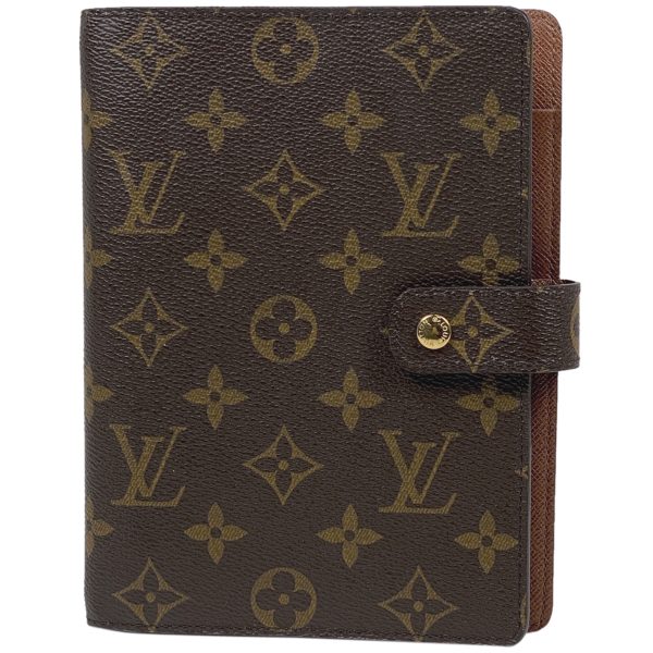 1000060802599 11 Louis Vuitton Agenda MM Notebook Monogram Brown R20105