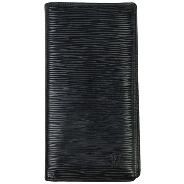 1000061264457 11 Louis Vuitton Portefeuille Brother Coin Wallet Epi Noir Black