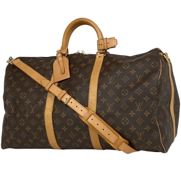 1000061407090 11 Louis Vuitton Keepall Bandouliere 50 Bag Brown M41416