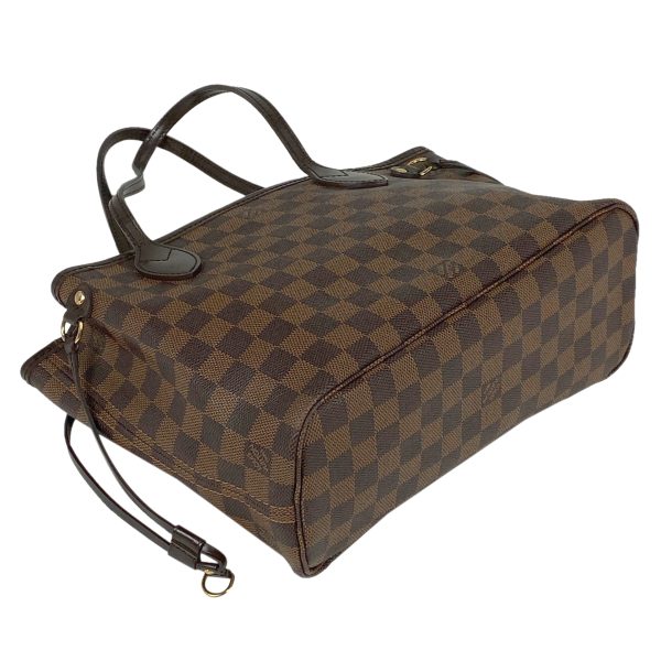 1000062817287 12 Louis Vuitton Neverfull PM Handbag Shopping Tote Bag Damier Brown N51109