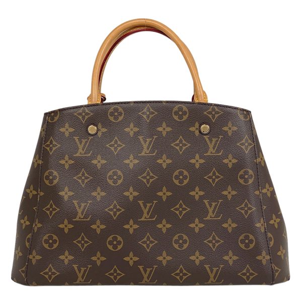 1000062849981 13 Louis Vuitton Montaigne MM Tote Monogram Brown