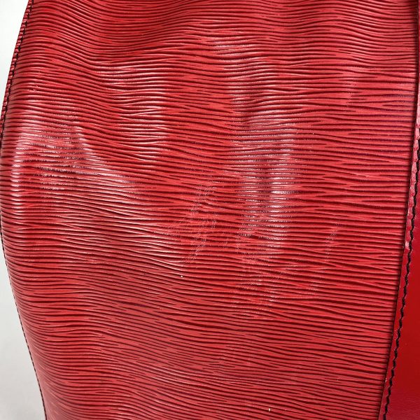 1000063369365 15 Louis Vuitton Keepall 50 Handbag Bag Epi Castilian Red M42967