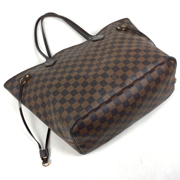 1000063447278 12 Louis Vuitton Neverfull MM Shoulder Bag Damier Brown