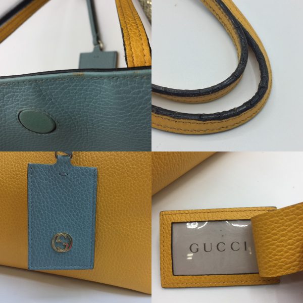 1001103089670 6 GUCCI Swing Tote Bag Yellow