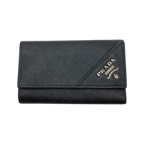 1001103246608 1 rbg PRADA key case Saffiano 6 rows black