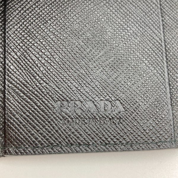 1001103246608 9 PRADA key case Saffiano 6 rows black